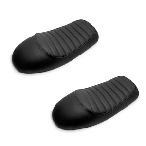 2x Sitzbank passend für Café Racer Umbau Craftride HS7 schwarz Spar-Set