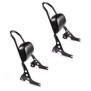 2x Sissybar Harley Street 750 / 500 15-20 Craftride Fast Rider-M schwarz Spar-Set_1