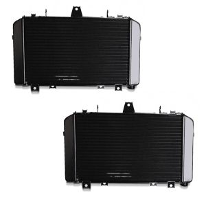 2x Wasserkühler für Kawasaki ZRX 1100 97-00 Radiator Kühler Spar-Set_1