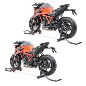 2x Einarm Montageständer Set für KTM 1290 Super Duke GT 16-21  hinten vorne Constands RC Spar-Set_1