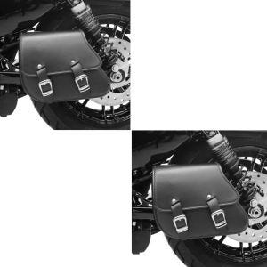 2x Schwingentasche + Halter für Harley Sportster Forty-Eight 48 10-20 Craftride Spar-Set_1