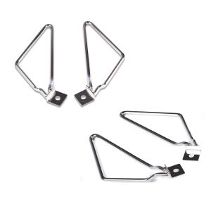2x Satteltaschenhalter Universal Craftride Chrom Spar-Set_1