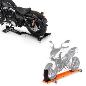 Rail de Range avec Bloque Roue Smart Mover max. 450 kg + Rail de Rangement M2 noir