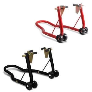 Set: Elévateur de roue avant de Classic + Béquille roue avant Classic Front rouge