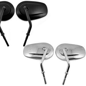 Set: Spiegel CS22 für Harley-Davidson Modelle schwarz + Spiegel CS22 für Harley-Davidson Modelle chrom_1