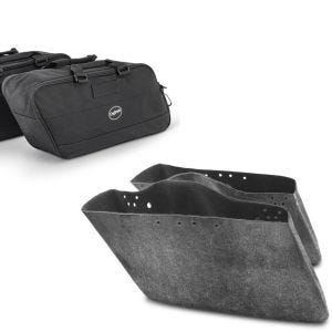 Set: Koffer Innentaschen für Harley- Touring 94-21 BG1 Paar + Innenverkleidung für Seitenkoffer für Harley Touring 94-13_1