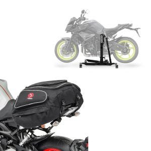 Set: Einarmständer KTM 1290 Super Duke / R 14-21 Montageständer Single-One + Hecktasche X50 Gepäcktasche hinten 50Ltr in schwarz_1