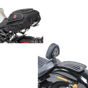 Set: Einarm Montageständer Set für KTM 1290 Super Duke/ R 14-21 + Hecktasche X50 Gepäcktasche hinten 50Ltr in schwarz_1