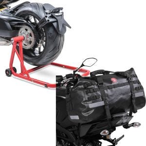 Set: Einarmständer KTM 1290 Super Duke / R 14-21 Montageständer Single + Hecktasche Drybag XB50 Wasserdicht Volumen 50l_1