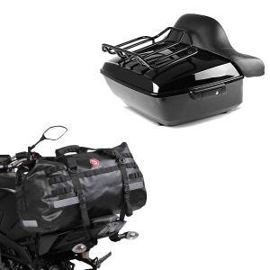Set: Topcase King NLB für Harley Touring 14-21 ohne Löcher + Hecktasche Drybag XB50 Wasserdicht Volumen 50l_1
