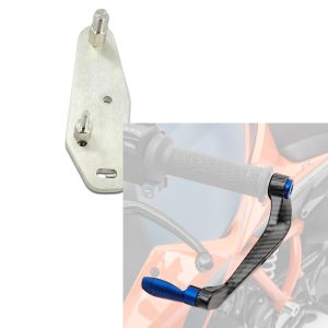 Adaptateur pour ConStands Power Suzuki GSX-R 1000 05-08 + Protections de levier compatible avec Suzuki GSX-R 1000 / R X6 bleu