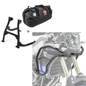 Set: Set Hauptständer ConStands und Hecktasche Bagtecs XF60 für Yamaha Tenere 700 19-21 + Verkleidungsschutzbügel XL für Yamaha Tenere 700 19-21 Motoguard Tank-Sturzbügel oben_1