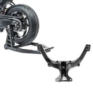 Set: Einarm Montageständer hinten für Ducati 1098 07-08 Constands SC1 Alu Motorradständer schwarz + Verkleidungshalter für Ducati 1198 / 1098 / 848 / Evo Verkleidungshalterung_1