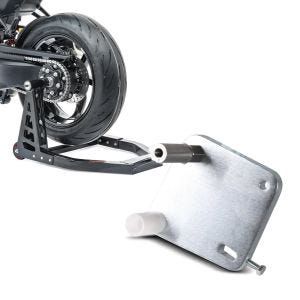 Set: Einarm Montageständer hinten für Ducati Streetfighter 848 11-15 Constands SC1 Alu Motorradständer schwarz + Adapterplatte für ConStands Power Ducati Streetfighter 848 11-15_1