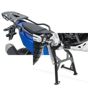 Set: Gepäckträger + Halter für Yamaha Tenere 700 19-21 Bagtecs SLP Gepäckbrücke + Hauptständer für Yamaha Tenere 700 19-21 ConStands_1