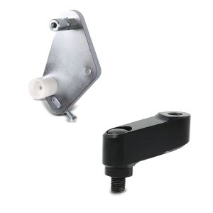 Set: Adapterplatte für ConStands Power Honda CB 1000 R 08-16 + Spiegelverlängerung Honda CB 1000 R 08-16 Tourtecs Paar 40mm schwarz_1