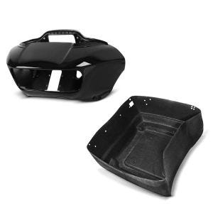 Set: Frontverkleidung Innen-Aussen für Harley-Davidson Road Glide 15-20 schwarz Craftride + Innenverkleidung für Harley Davidson Road Glide 15-20 Topcase King Tour Pak Craftride_1
