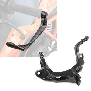 Set: Hebelschützer für Suzuki GSX-R 750 / 600 X6 schwarz + Verkleidungshalter für Suzuki GSX-R 750 / 600 04-05 Verkleidungshalterung_1