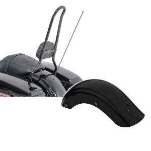 Set: Sissybar für Harley Davidson Road Glide Special 15-21 Craftride SP schwarz + Heckfender II für Harley Road Glide Special 15-21 Kotflügel hinten Craftride schwarz_1