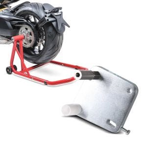 Set: Einarmständer Ducati Streetfighter / S 09-13 Montageständer ConStands Single-Classic rot + Adapterplatte für ConStands Power Ducati Streetfighter 09-13_1