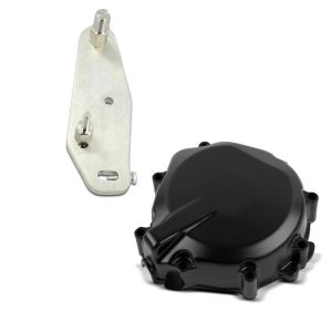 Set: Adapterplatte für ConStands Power Suzuki GSX-R 1000 01-02 + Lichtmaschinendeckel für Suzuki GSX-R 1000 01-02 Limadeckel Motordeckel_1