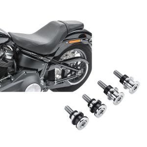 Set: Sitzbank für Harley Softail Slim 18-21 Craftride BDL1 Doppelsitzbank + Anbausatz Docking Hardware Kit für Harley-Davidson Softail 18-21 52300646 Craftride_1