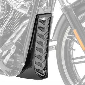 Sabot moteur compatible avec Harley Davidson Softail 18-24 Cache radiateur CV4 DPLC