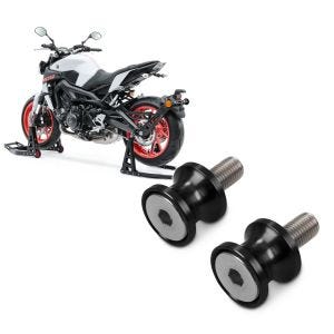 Set: Béquille d'Atelier moto Set Constands Arrière Avant Lève Stand SBL + Diabolos Motea Jerez M8 noir