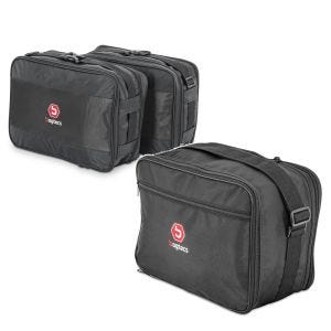 Set: Sacs intérieurs valises Vario compatible avec BMW F 800 GS / Adventure 08-17 Bagtecs MV1 + Sac intérieur topcase Vario compatible avec BMW F 800 GS / Adventure 08-17 Bagtecs MV3