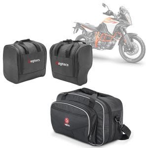 Innentaschen passend für original Kofferset + Topcase passend für KTM 1290 Super Adventure R / S