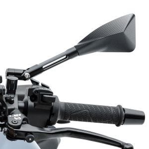 Universal Spiegel Aprilia Dorsoduro 1200 / 900 / 750 Zaddox CNC Large schwarz_1