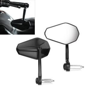 Motorrad Lenkerendenspiegel mit E-Prüfzeichen Rückspiegel Paar Zaddox SP6