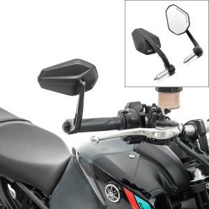 Motorrad Lenkerendenspiegel mit E-Prüfzeichen Rückspiegel Paar Zaddox SP6 DPL29