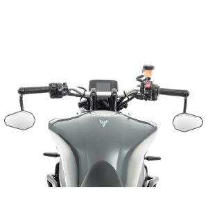 Motorrad Lenkerendenspiegel mit E-Prüfzeichen Rückspiegel Paar Zaddox SP6 DPL13