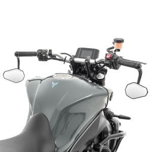 Motorrad Lenkerendenspiegel mit E-Prüfzeichen Rückspiegel Paar Zaddox SP6 DPL12