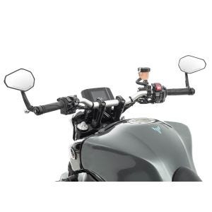 Motorrad Lenkerendenspiegel mit E-Prüfzeichen Rückspiegel Paar Zaddox SP6 DPL8