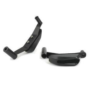Roulettes de protection compatible avec Kawasaki Z 900 17-24 RSC1 noir DPLU
