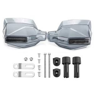 Protège mains compatible avec Kawasaki Z 1000 / SX Motoguard HG2 gris fumée