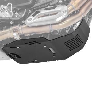 Motorschutz passend für Benelli TRK 502 / X 16-24 Aluminium Bugspoiler Unterbodenschutz schwarz Motoguard