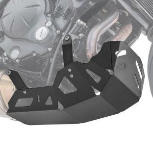 Protection moteur compatible avec Kawasaki Versys 15-21 Motoguard XU1 protection Aluminium noir