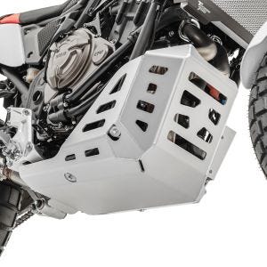 Motorschutz passend für Yamaha Tenere 700 21-24 Unterfahrschutz Aluminium SK2 silber Motoguard
