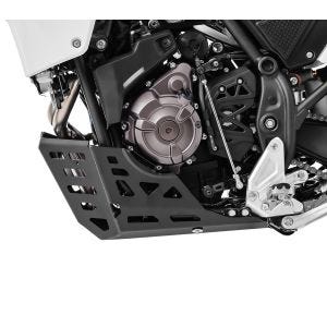 Sabot de protection moteur compatible avec Yamaha Tenere 700 21-24 Aluminium SK2 noir Motoguard DPL4