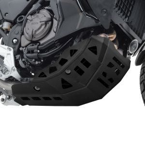 Sabot de protection moteur compatible avec Yamaha Tenere 700 World Raid 22-23 Aluminium noir SK12 Motoguard