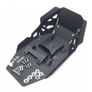 Sabot de protection moteur compatible avec Triumph Tiger 900 GT / Pro 20-24 Motoguard MS40 Aluminium noir
