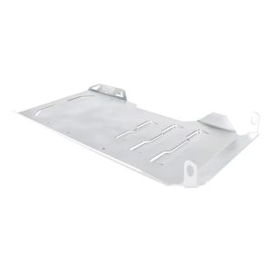 Sabot moteur compatible avec Harley Davidson Fat Boy 114 18-24 pare moteur Aluminium argent