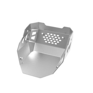 Sabot de protection moteur Motoguard CM6 compatible avec CFMOTO 450 MT 24-25 Aluminium argent