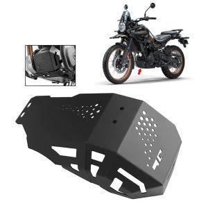 Sabot moteur compatible avec Royal Enfield Himalayan 450 24-25 Motoguard pare moteur aluminium noir