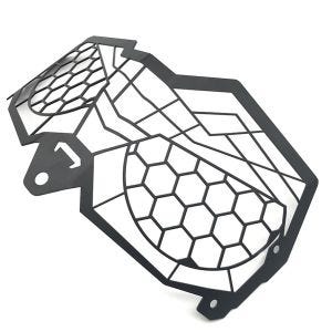 Scheinwerfergitter Frontscheinwerfer passend für Honda CRF 250 / 300 Rally 17-24 Motoguard SG2 Lampenschutzgitter