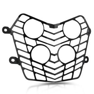 Phares frontaux compatible avec Yamaha Tenere 700 19-24 Lamp protection grille Motoguard SG3 noir DPL2