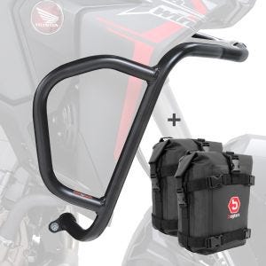 Set Verkleidungsschutzbügel + Taschen für Honda Africa Twin 1100 2020 Motoguard_1